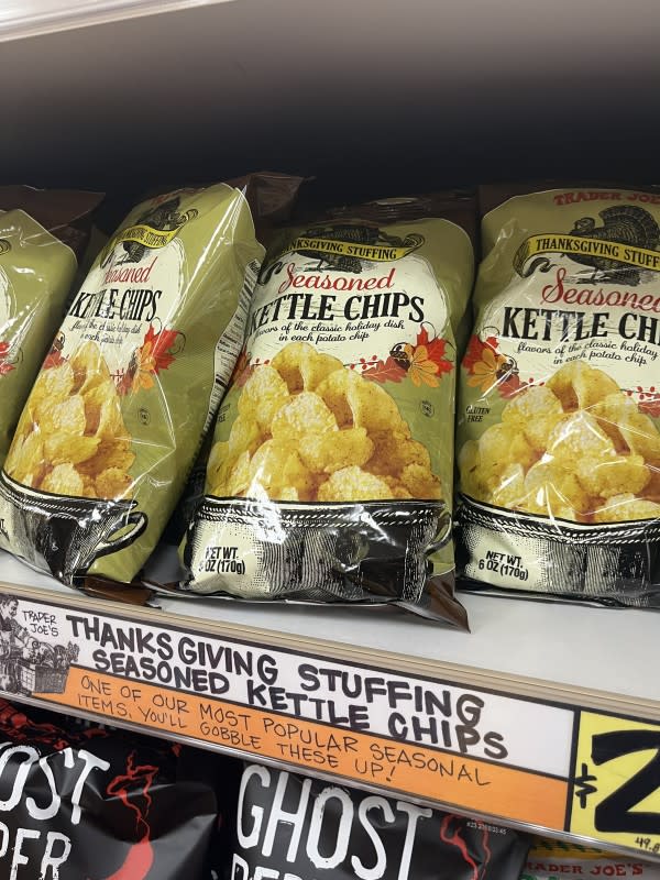 Thanksgiving Stuffing Seasoned Kettle Chips <p>Courtesy of Jessica Wrubel</p>