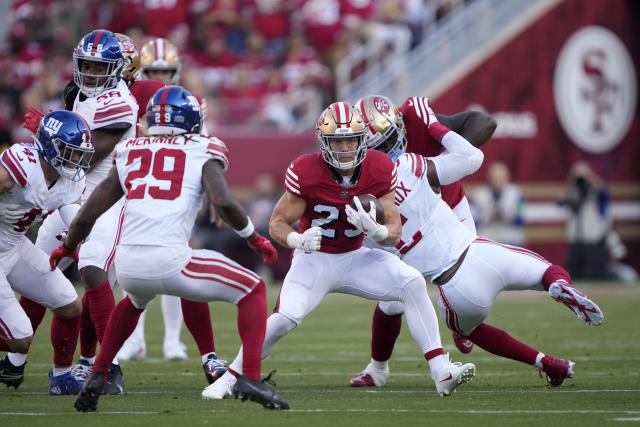 New York Giants lose to San Francisco 49ers 30-12 in Santa Clara, Calif.