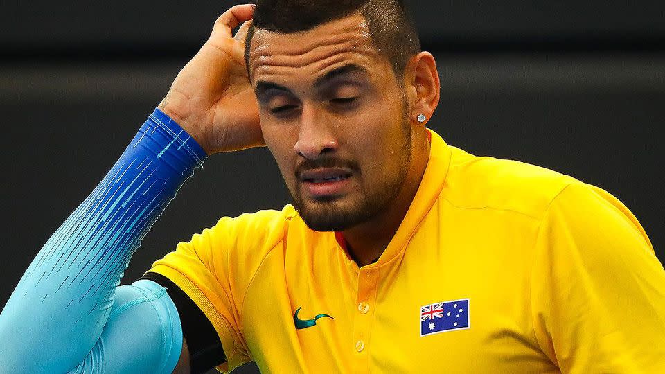 Nick Kyrgios. Pic: Getty