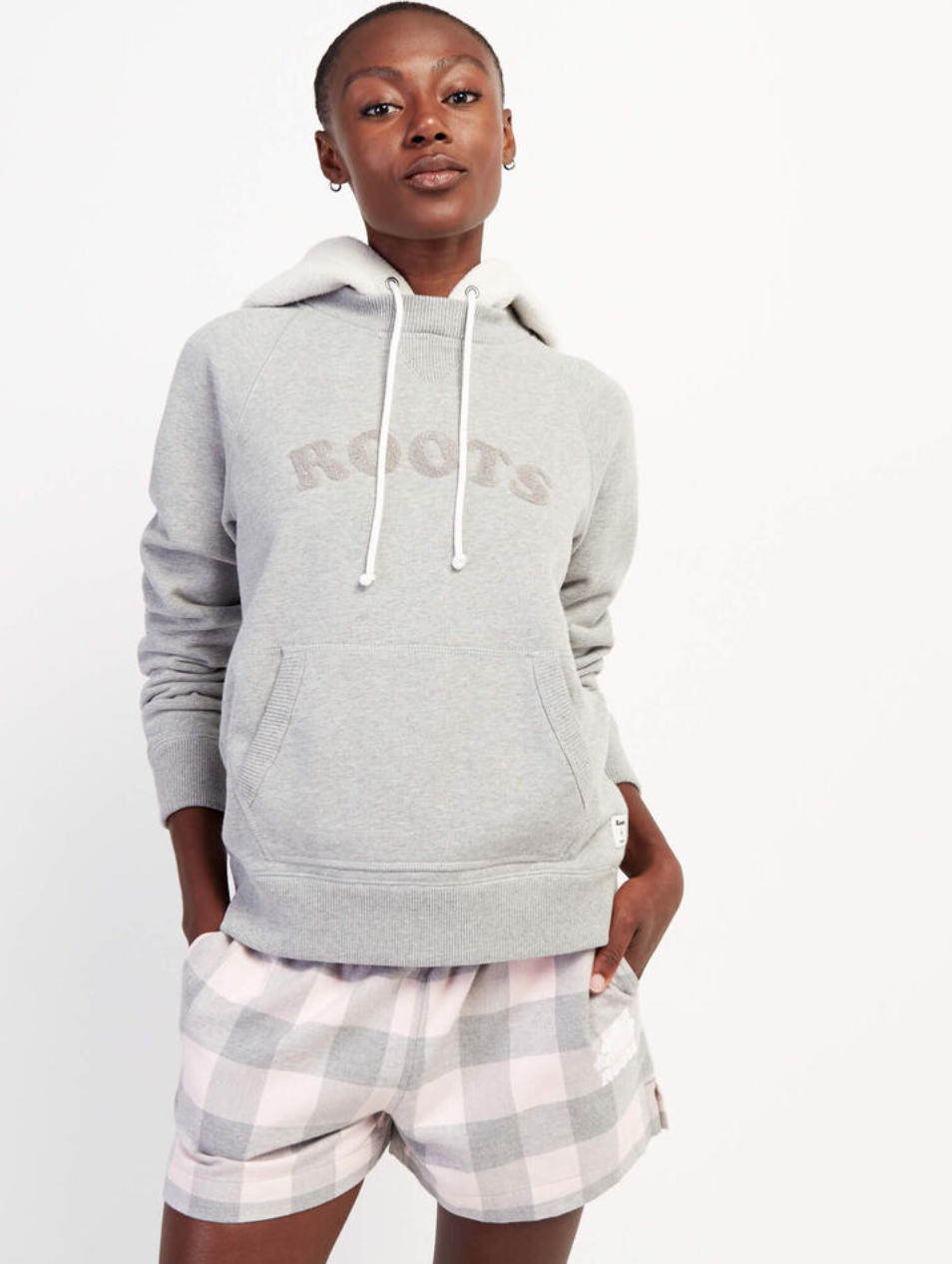 Ava Fleece Hoody. Image via Roots.