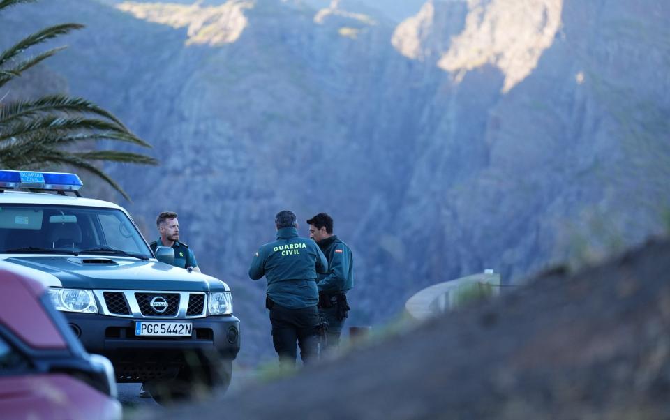 Guardia Civil officers scoured a nearby national park for 13 days before calling off the search for Jay on Sunday