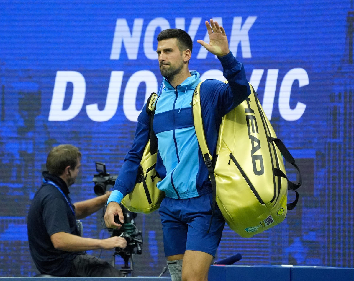 U.S. Open: Novak Djokovic starts title defense with dominant win as he eyes 25th Grand Slam championship