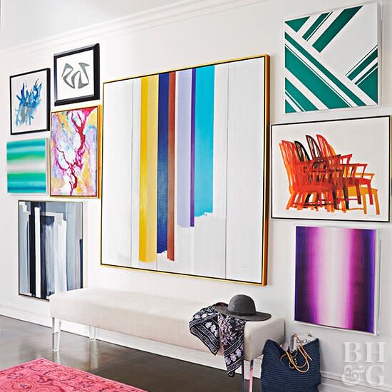 Bobby Berk Has One Clever Artwork Trick To Make Your Walls Appear Taller