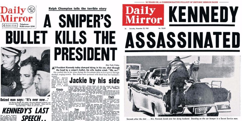 JFK daily mirror