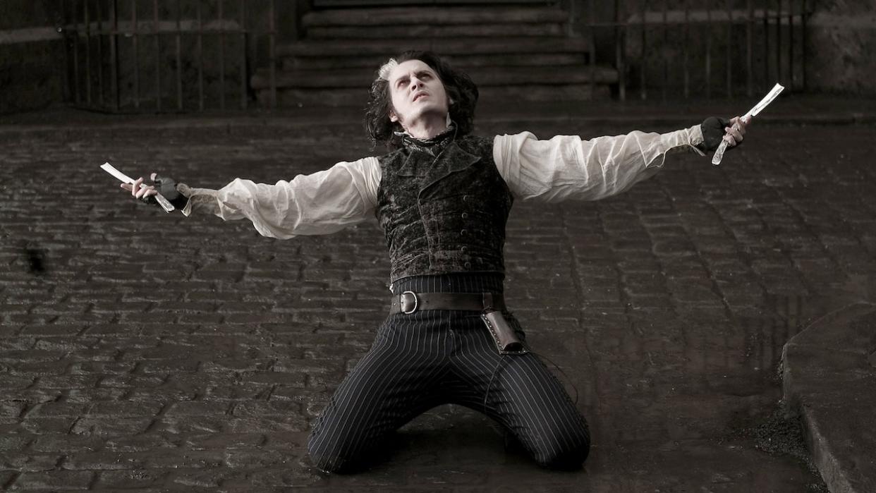  Johnny Depp in Sweeney Todd: The Demon Barber of Fleet Street 