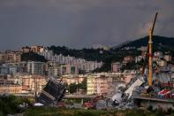 Built in the 1960s, the Morandi bridge has for decades suffered from structural problems