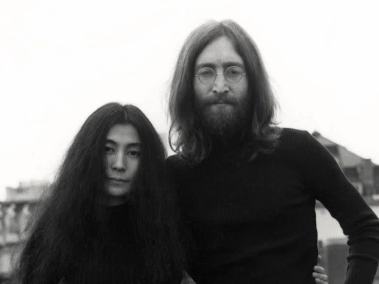 <p>Yoko Ono and John Lennon in Paris</p> (David Nutter)