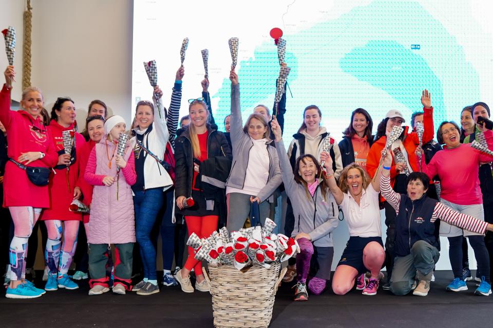 At the Yacht Club de Monaco the Pink Wave Sailing Team sends their message for the International Women’s Day