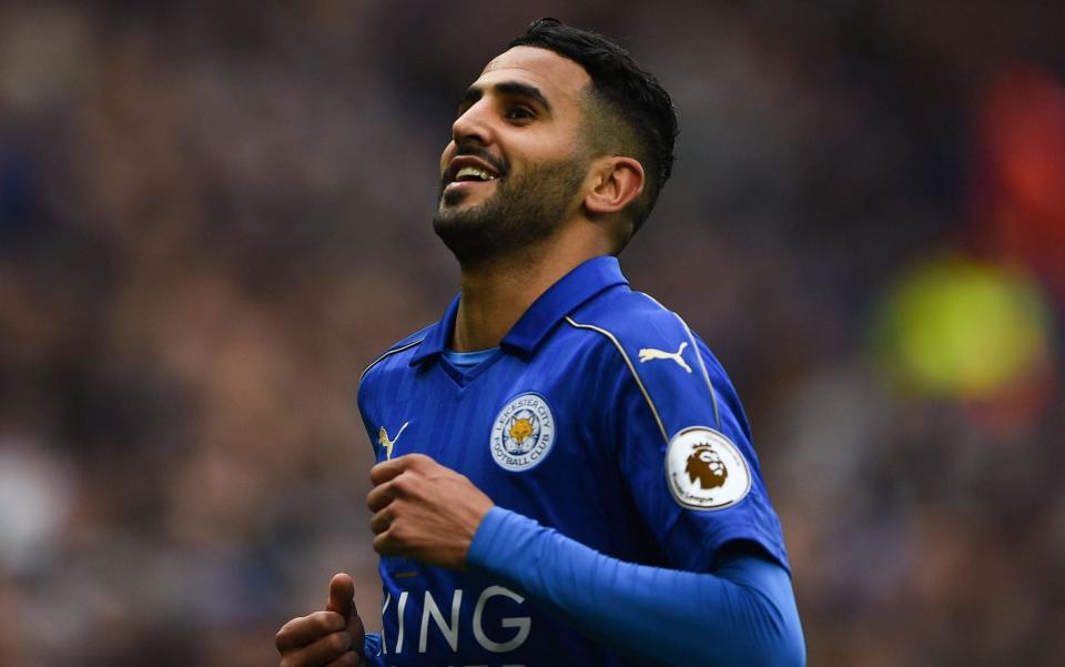 Riyad Mahrez is keen to challenge for trophies again - Rex Features
