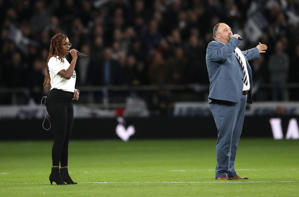 <p>Wynne Evans, who was a professional opera singer for 20 years, has supported Tottenham since he was a child.</p>