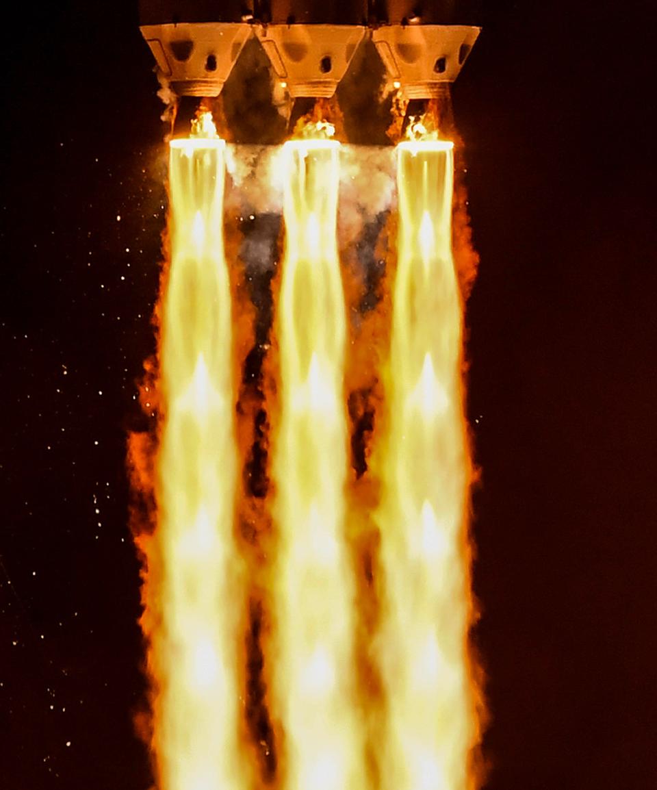 A United Launch Alliance Delta IV Heavy lifts off from Cape Canaveral Space Force Station, FL Thursday, June 22, 2023 carrying a payload for the National Reconnaissance Office.. Craig Bailey/FLORIDA TODAY via USA TODAY NETWORK