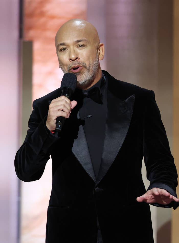 Jo Koy speaking onstage