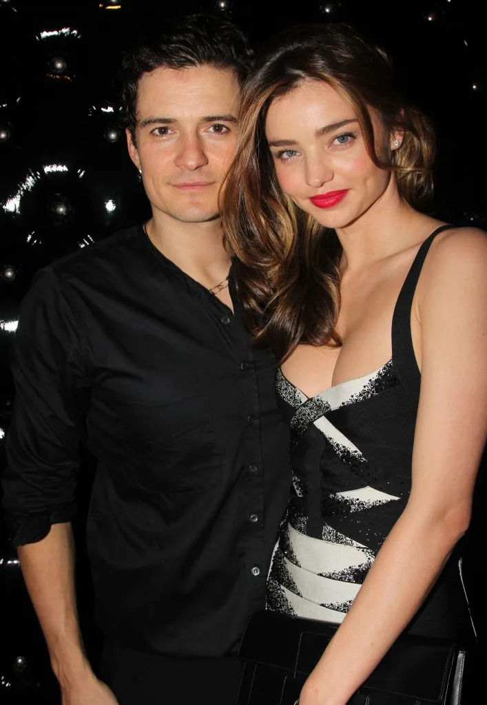 Orlando Bloom and his now ex-wife Miranda Kerr attend the after party for the Broadway opening night of “Shakespeare’s Romeo And Juliet” at The Edison Ballroom on September 19, 2013 in New York City. FilmMagic