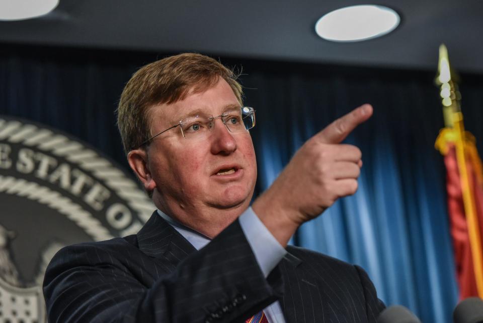 Gov. Tate Reeves has overseen the state's response to the Jackson water crisis and the discovery of a massive welfare fraud scheme that took place under his predecessor.