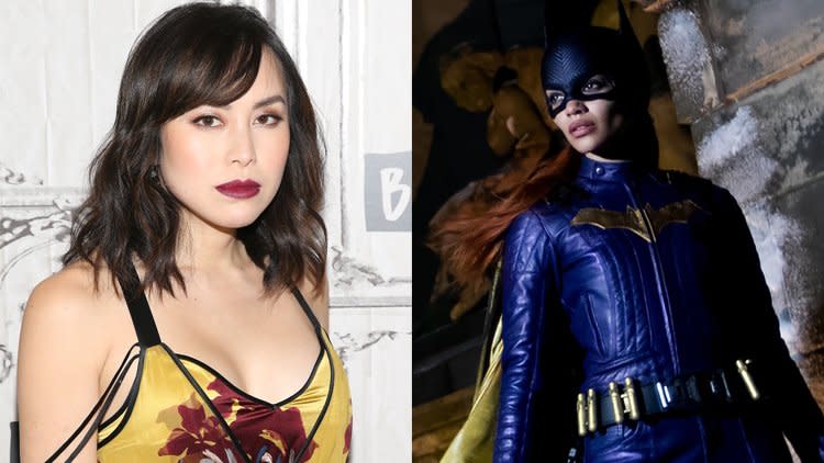 Ivory Aquino and Leslie Grace as Batgirl