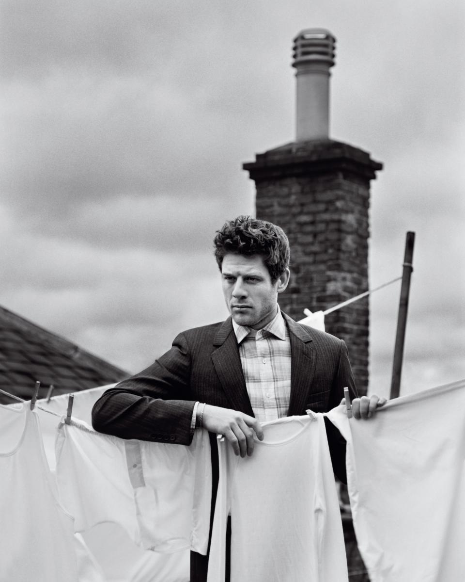 Rakishly handsome actor James Norton is the star of the gangster series McMafia and the latest man rumored to be the next James Bond. Here, he shows that the suit in all of its many forms (from plaid to baggy to double-breasted) has adapted to this unfussy era of style and can be every bit as polished or relaxed as your mood.