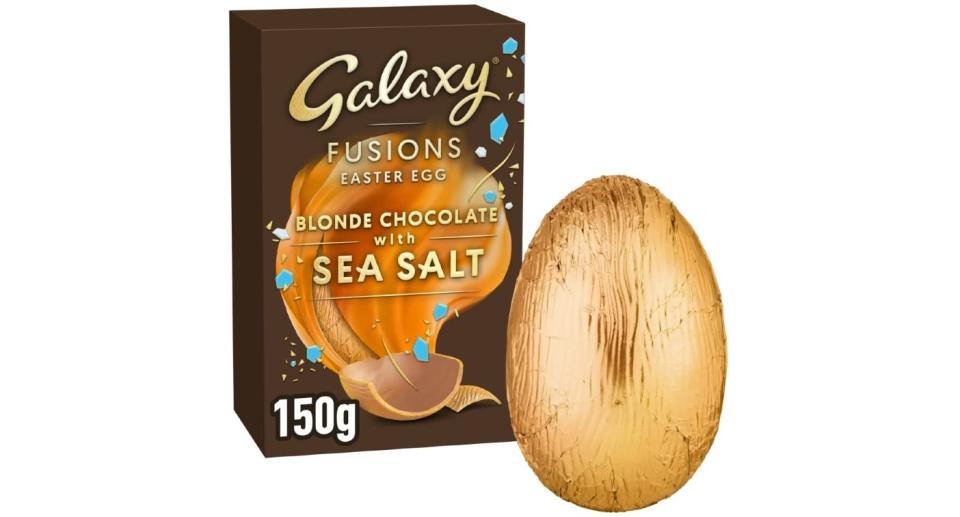 Galaxy Fusions Blonde Chocolate with Sea Salt Easter Egg (Galaxy)