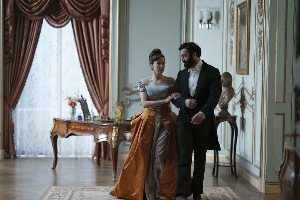 A scene from s1 of 'The Gilded Age'<span class="copyright">Alison Cohen Rosa / HBO—</span>