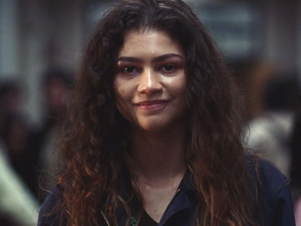 Zendaya as Rue on season two, episode two of "Euphoria."