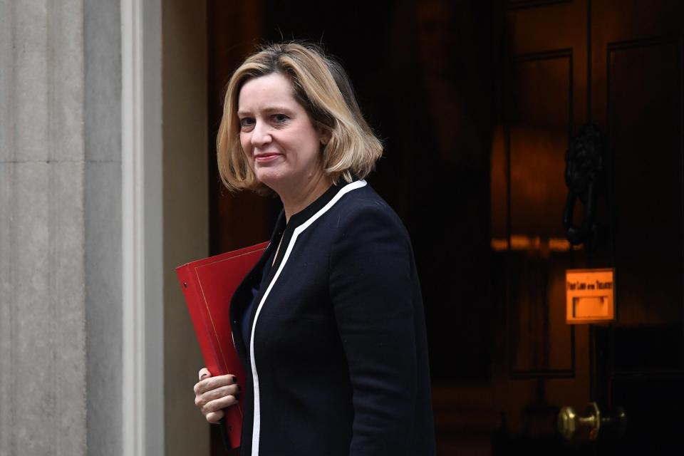 Work and Pensions Secretary Amber Rudd (EPA)