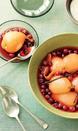 <p>Simmer pears with honey, citrus, cinnamon and vanilla for an elegant, sweet-tart dessert.</p><p><em><a href="https://www.goodhousekeeping.com/food-recipes/a15984/cranberry-poached-pears-recipe-ghk1114/" rel="nofollow noopener" target="_blank" data-ylk="slk:Get the recipe for Cranberry Poached Pears »;elm:context_link;itc:0;sec:content-canvas" class="link ">Get the recipe for Cranberry Poached Pears »</a></em></p>