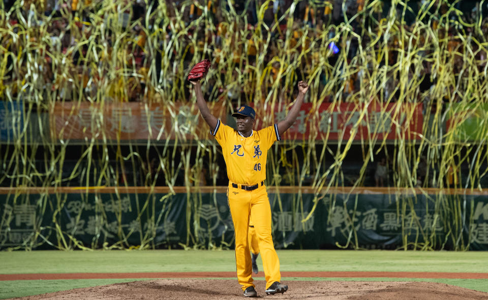 德保拉（José De Paula）主投上半季封王戰表現精采。（資料照，Photo by Gene Wang/Getty Images）