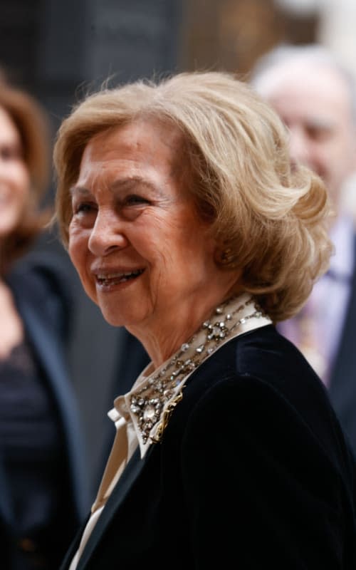 Doña Sofía en los Premios Iberoamericanos de Mecenazgo de la Fundación Callia