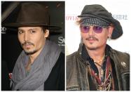 <p>Ce n'est pas un costume de " Pirates des Caraïbes ". Non, c'est bien le dernier style de Johnny Depp. L'acteur nous a présenté son nouveau look brut durant les Classic Rock Awards au Japon. (Photo : Getty) </p>