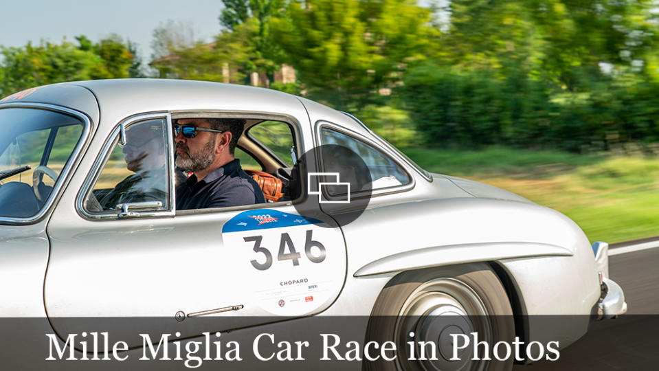 Mille Miglia car race in photos