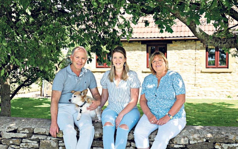 Go West: Val Proctor and family moved from moved from Suffolk to the Cotswolds - John Lawrence