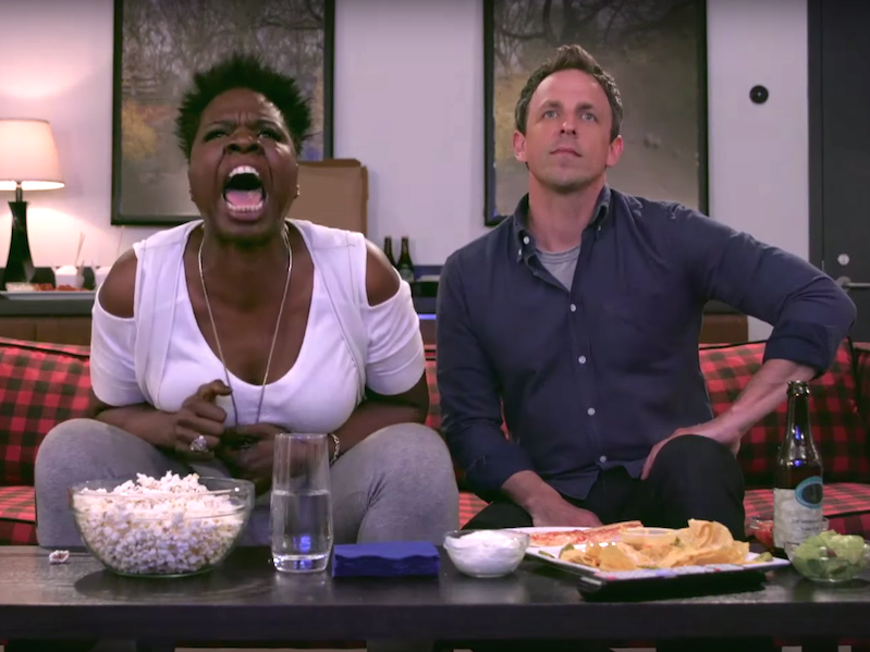 seth meyers leslie jones game of thrones late night nbc