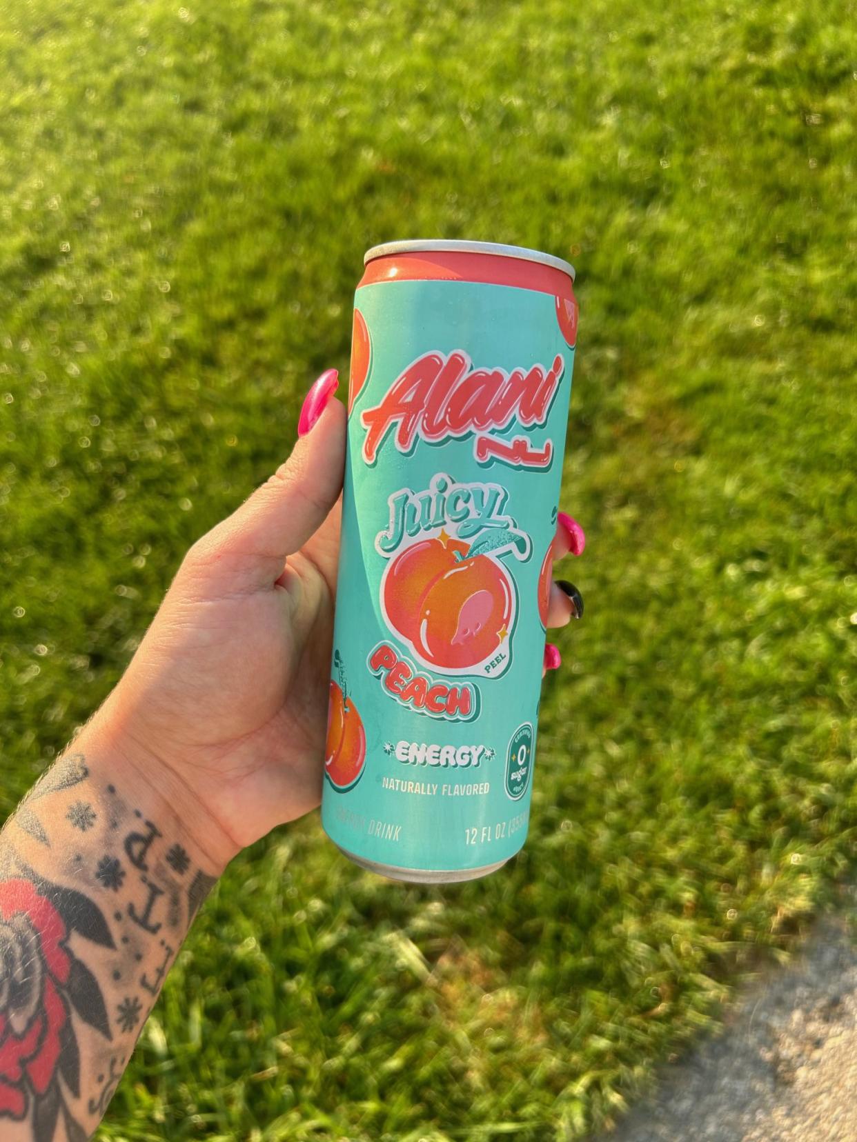 Juicy Peach Alani Nu energy drink