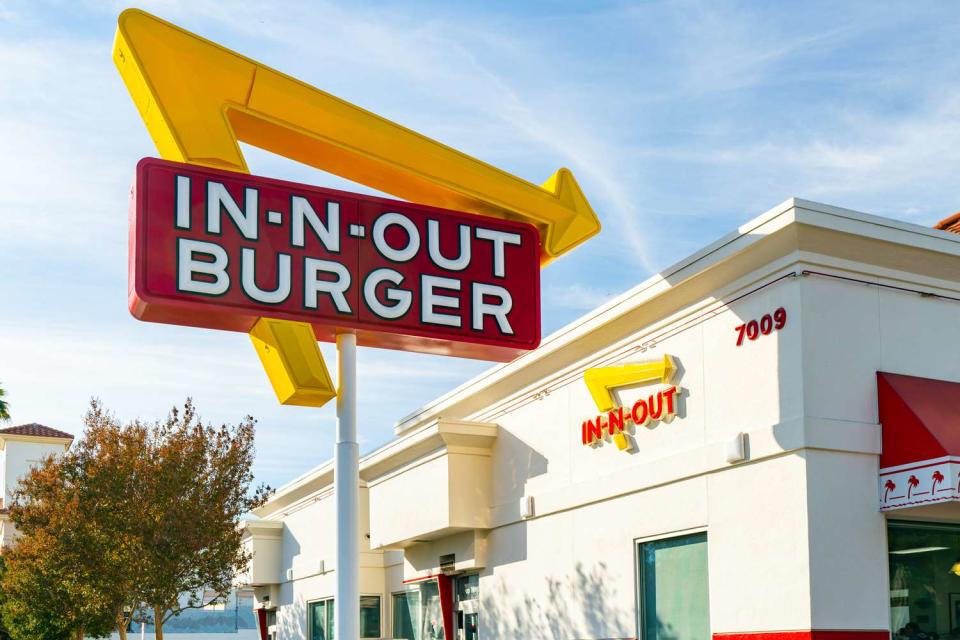 <p>AaronP/Bauer-Griffin/GC </p> General view of the In-N-Out Burger in California