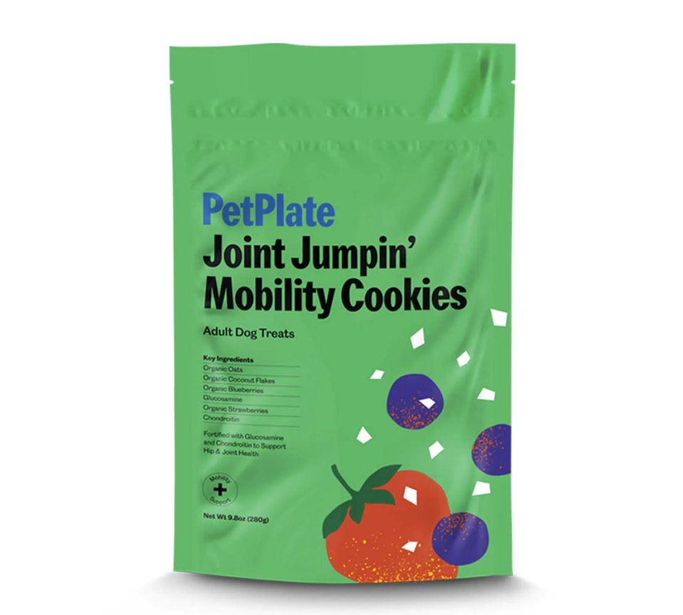 PetPlate Joint Jumpin' Mobility Cookies, joint supplement, dog joint supplement, joint supplements for dogs