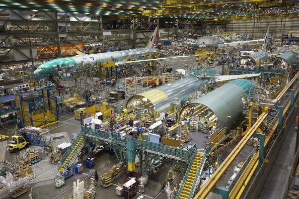 Boeing Factory, Everett, Washington