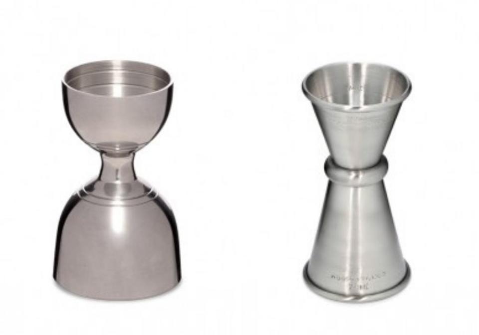 Reis keeps two jiggers behind the bar, both sourced from <a href="https://www.cocktailkingdom.com/catalogsearch/result/?q=leopold%20jigger" target="_blank" rel="noopener noreferrer">Cocktail Kingdom</a>. First (on the left) is a <a href="https://www.cocktailkingdom.com/catalogsearch/result/?q=leopold%20jigger" target="_blank" rel="noopener noreferrer">Leopold jigger</a>, starting at $19. Because it&rsquo;s short and round, it can be easier to wield. On the right, you'll see a <a href="https://www.cocktailkingdom.com/all-barware/jiggers/japanese-style-jigger-1oz-2oz-stainless-steel" target="_blank" rel="noopener noreferrer">Japanese jigger﻿</a>, starting at $8, which is elongated and precise.<br /><br />Whichever type you buy, be sure to use it every time, he said: &ldquo;Especially with a simple cocktail like this, there&rsquo;s nothing hide behind, so you need precision to keep your components well-balanced.&rdquo; <br /><br /><strong><a href="https://www.cocktailkingdom.com/catalogsearch/result/?q=leopold%20jigger" target="_blank" rel="noopener noreferrer">Get the Leopold jigger for $19<br /></a><a href="https://www.cocktailkingdom.com/all-barware/jiggers/japanese-style-jigger-1oz-2oz-stainless-steel" target="_blank" rel="noopener noreferrer">Get the Japanese jigger for $8</a></strong>