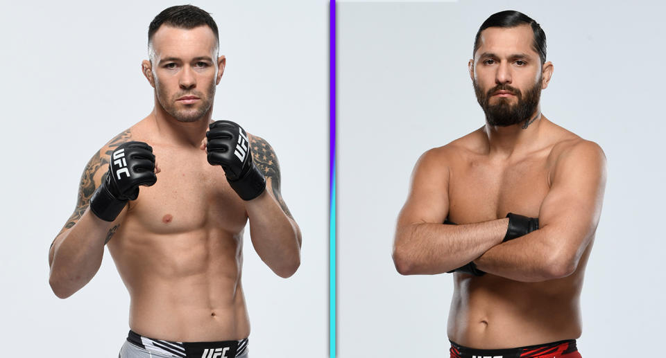 Best friends turned enemies Colby Covington and Jorge Masvidal headline UFC 272 on Saturday in Las Vegas in a rare non-title main event for a pay-per-view. 