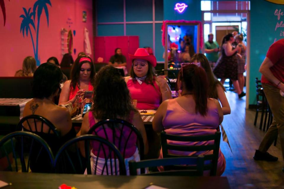 Vignettes Bar in North Kansas City is hosting a Barbie-themed pop-up bar this month to celebrate the movie coming out. The bar will keep the theme until Aug. 12.