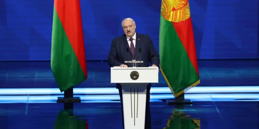 Belarusian usurper Alexander Lukashenko