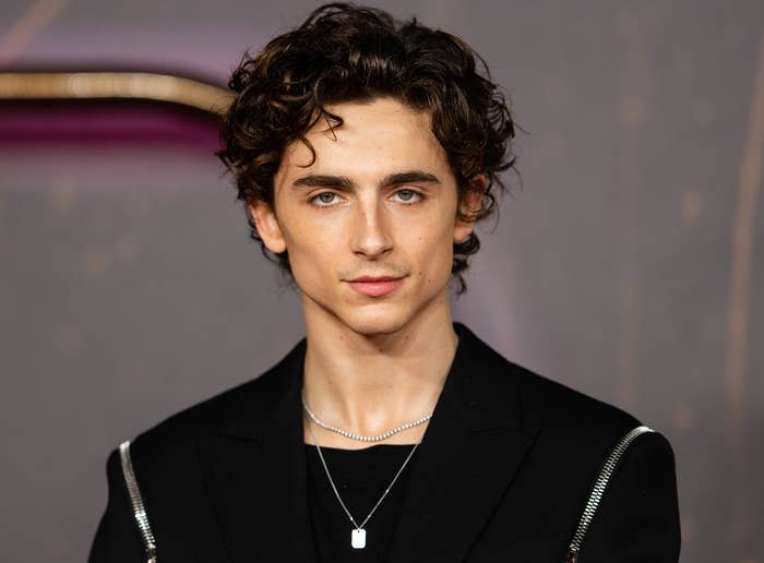 A close up of Timothée