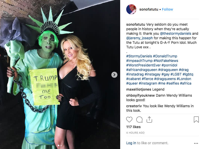 Indian Porniod - Stormy Daniels appeared at UK nightclub G-A-Y