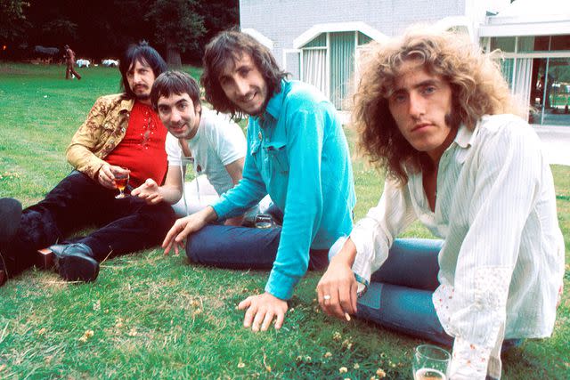 <p>Michael Putland/Getty Images</p> The Who in Surrey in July 1971