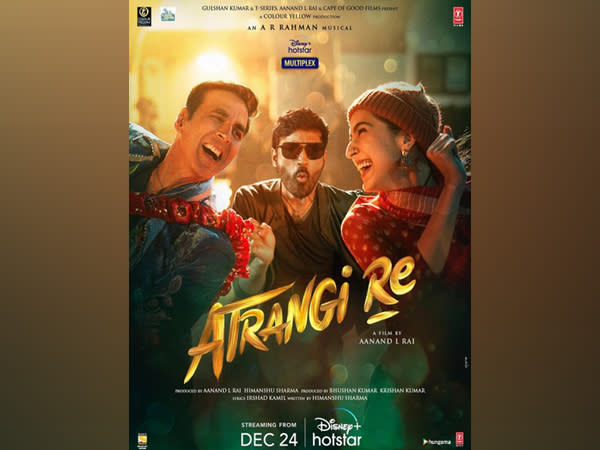 Poster of Atrangi Re (Image source: Instagram)