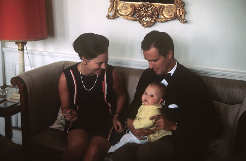 margrethe, henrik and frederik