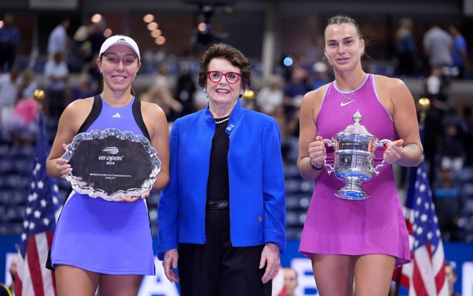 Aryna Sabalenka holds her nerve to overcome Jessica Pegula and win the US Open