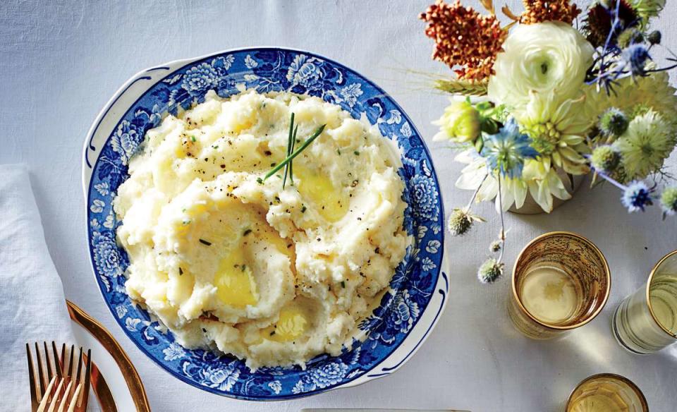 Goat Cheese Mashed Potatoes