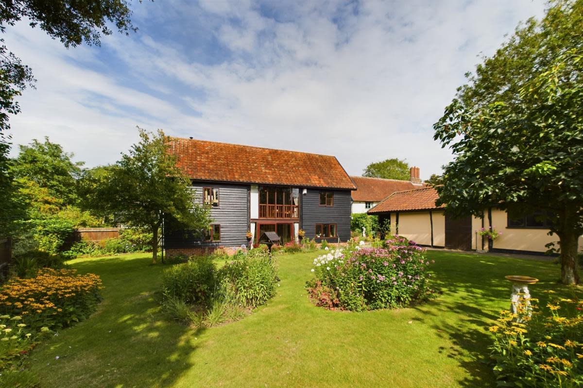 The barn conversion has three floors and is set in Thorndon <i>(Image: Whittley Parish)</i>