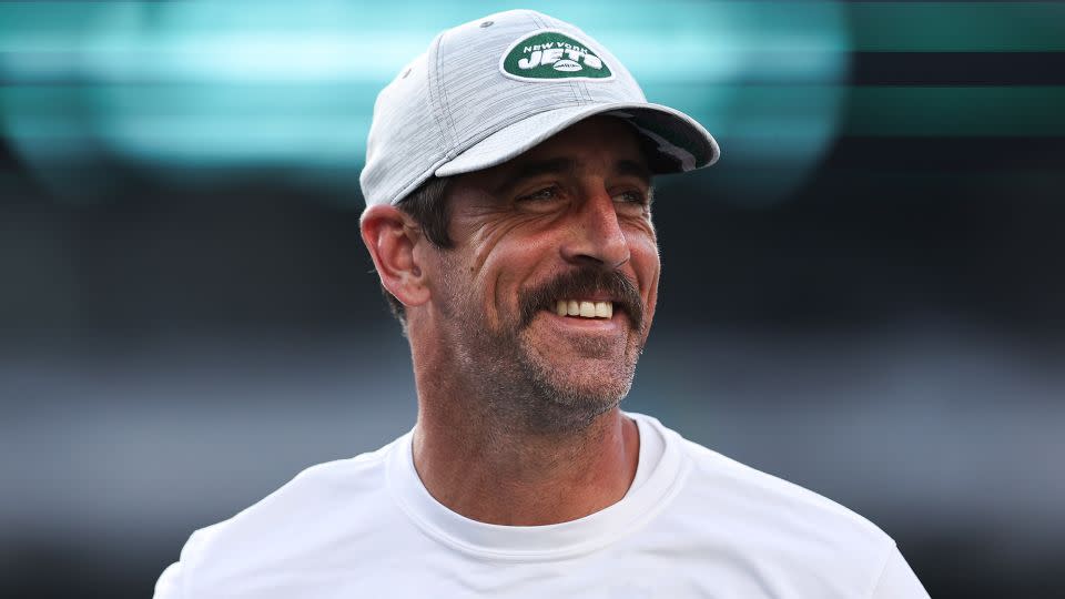Aaron Rodgers claimed that ayahuasca helped to improve his performance on the football field. - Dustin Satloff/Getty Images