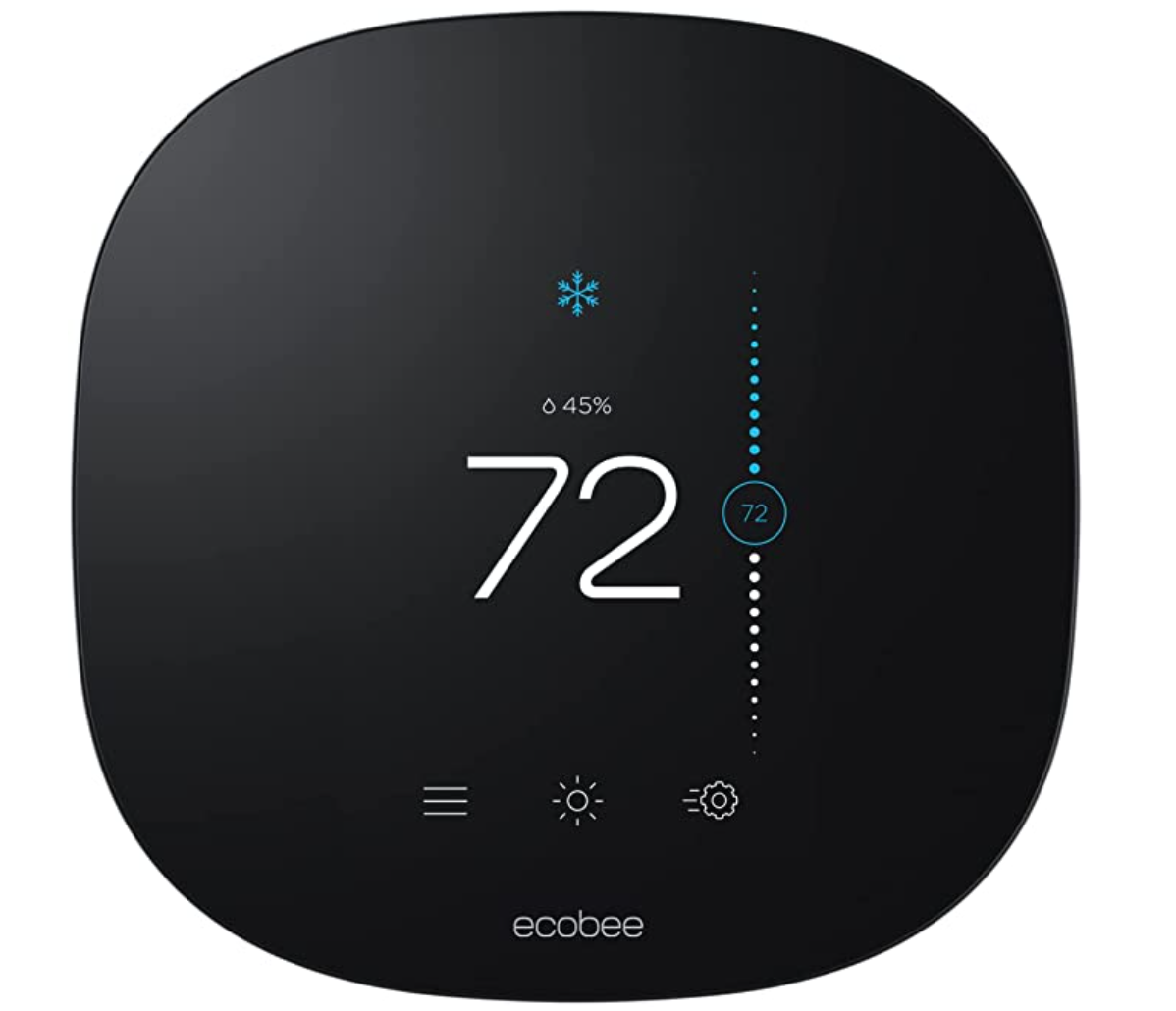 black thermostat