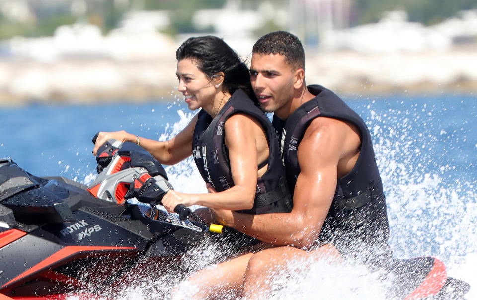 Kourtney Kardashian and Younes Bendjima